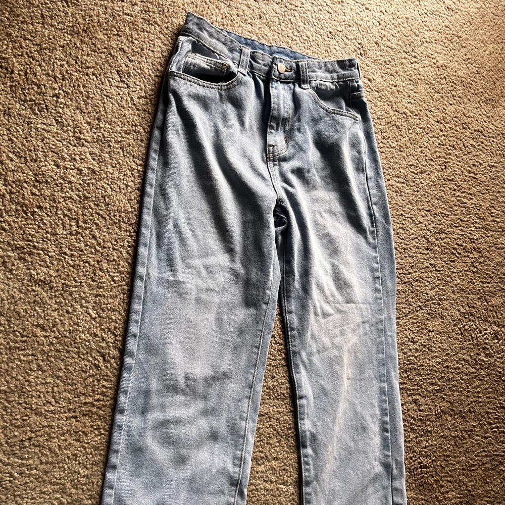 Light blue jeans